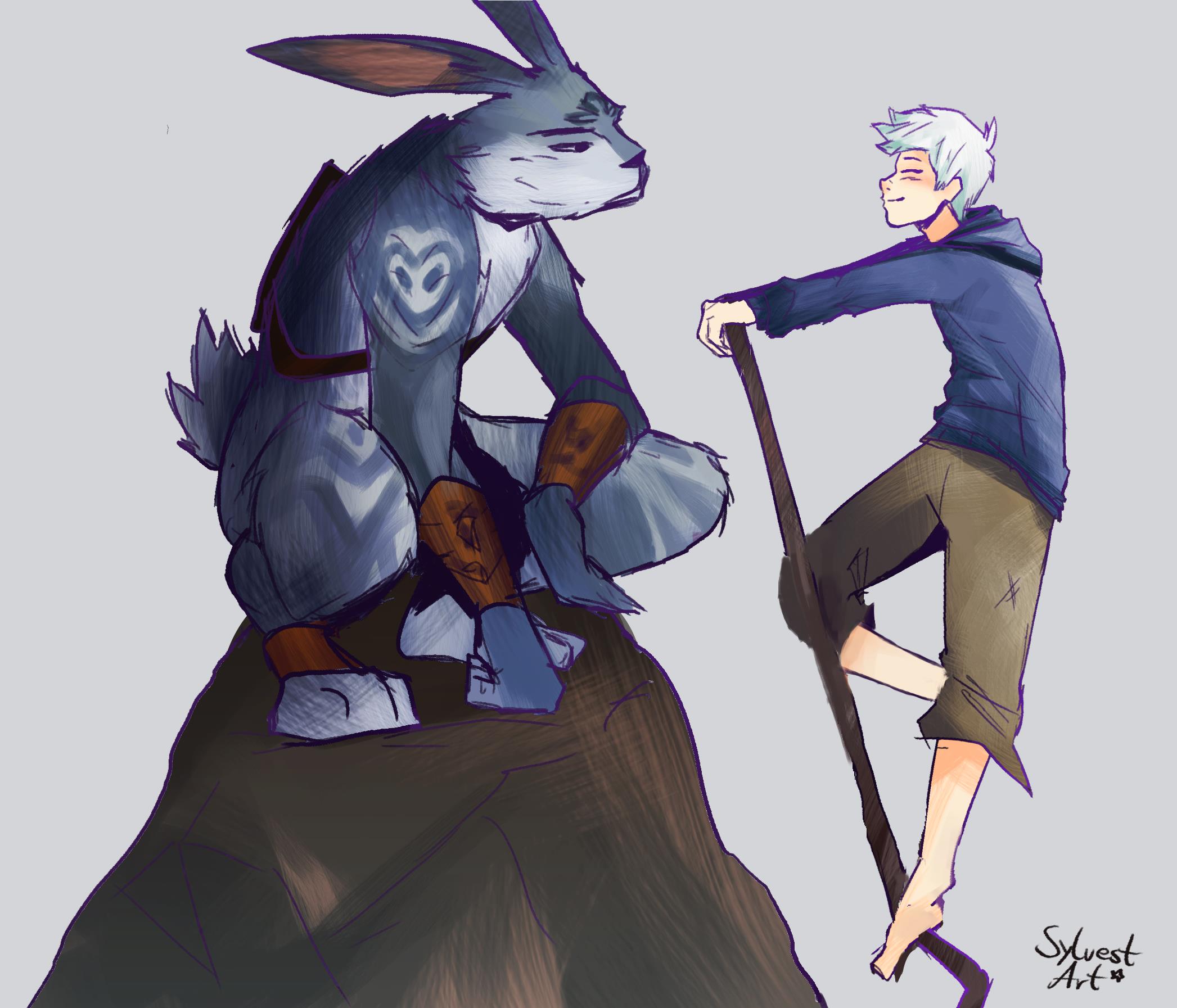 Jack Frost and the Easter Bunny
