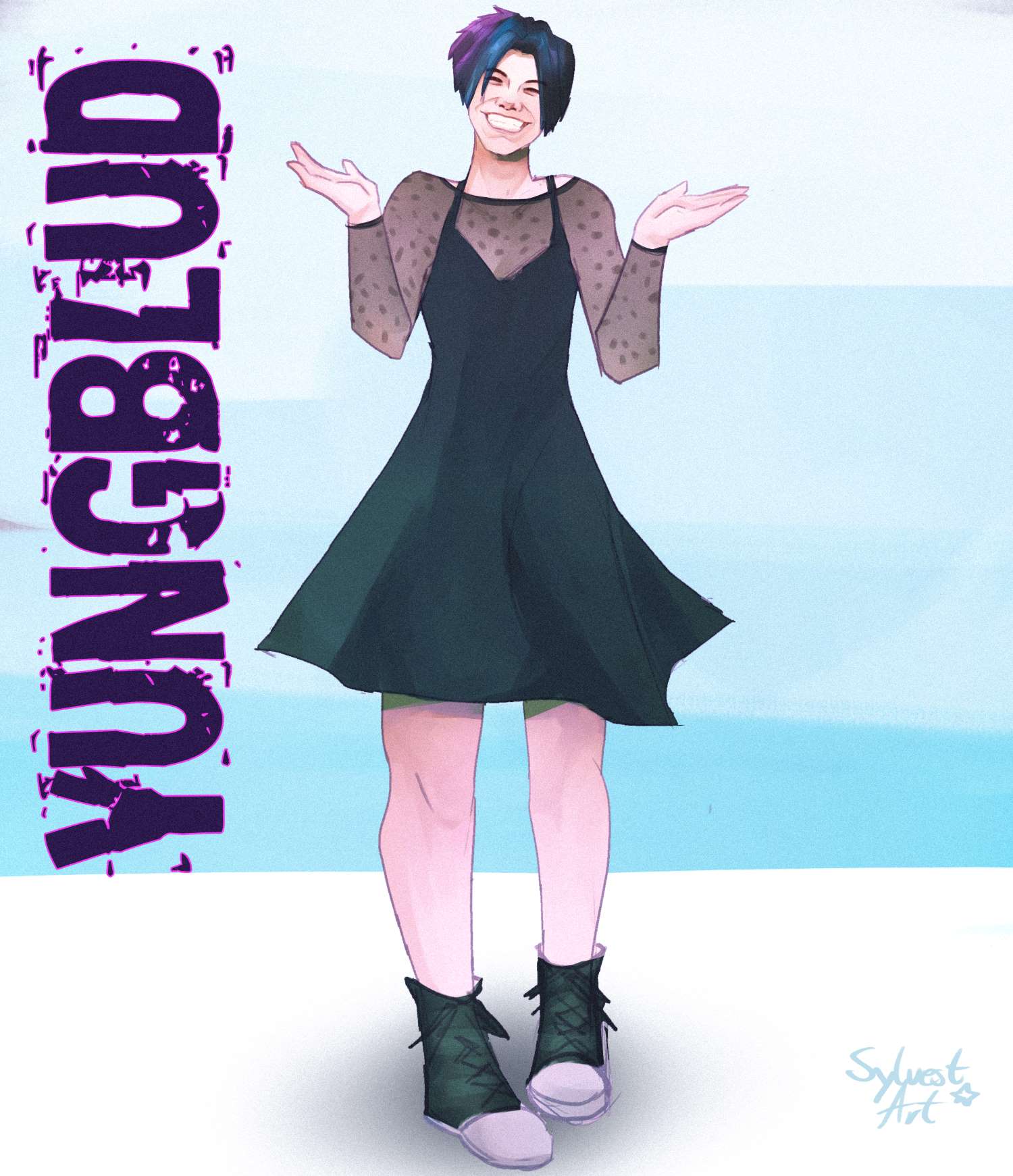 Yunblud in a dress 